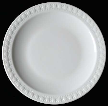 Sculptured Rim (No Trim, Pyroceram) Dessert/Pie Plate