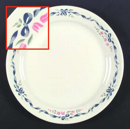 Sentimental Ribbons (Corelle) by Corning Corelle
