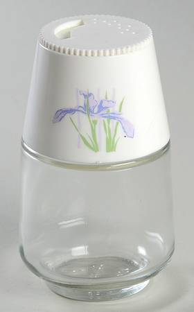 Shadow Iris (Corelle) Glassware Spice Shaker