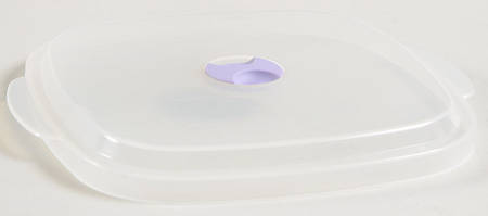 Shadow Iris (Corelle) Vent Lid for 28 Oz Square Plastic Microwave Bow