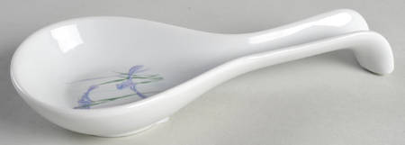 Shadow Iris (Corelle) Spoon Rest/Holder (Holds 1 Spoon)