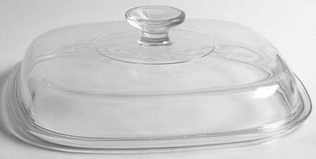 Shadow Iris (Corelle) Lid for 2.5 Quart Square Casserole