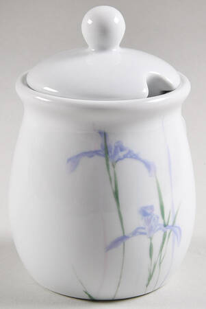 Shadow Iris (Corelle) Sugar Bowl & Lid
