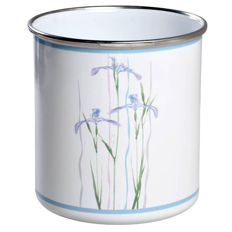 Shadow Iris (Corelle) Small Metal Canister No Wood Lid