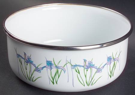 Shadow Iris (Corelle) 5 3/4" Metal Bowl