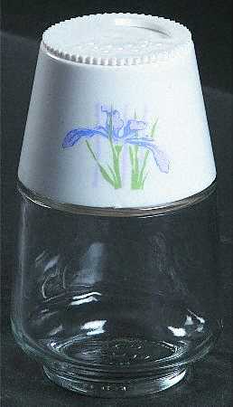 Shadow Iris (Corelle) Small Glassware Spice Shaker (Lazy Susan Set)