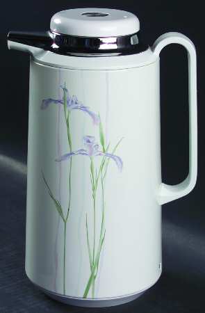 Shadow Iris (Corelle) Plastic Thermos/Carafe & Lid by Corning Corelle