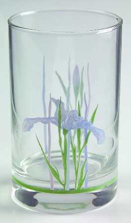 Shadow Iris (Corelle) 6 Oz Glassware Juice by Corning Corelle