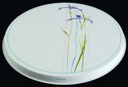 Shadow Iris (Corelle) 10" Round Individual Stove Cover