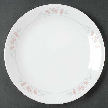 Silk Blossoms (Corelle) Salad Plate by Corning Corelle