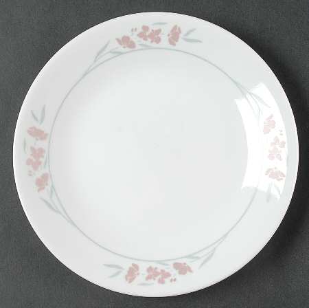 Silk Blossoms (Corelle) Bread & Butter Plate by Corning Corelle