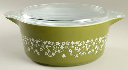Crazy Daisy (Small Flowers) 2.5 Qt Round Covered Casserole