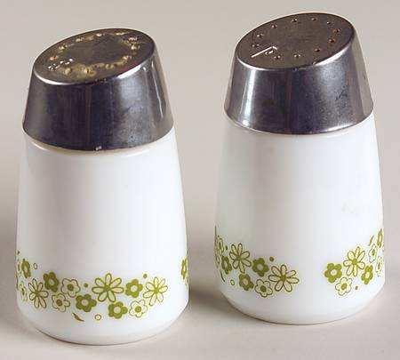 Spring Blossom (Large Flowers) Salt & Papper Set with Metal Lids