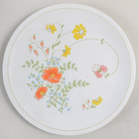 Spring Bouquet 12" Chop Plate (Round Platter)