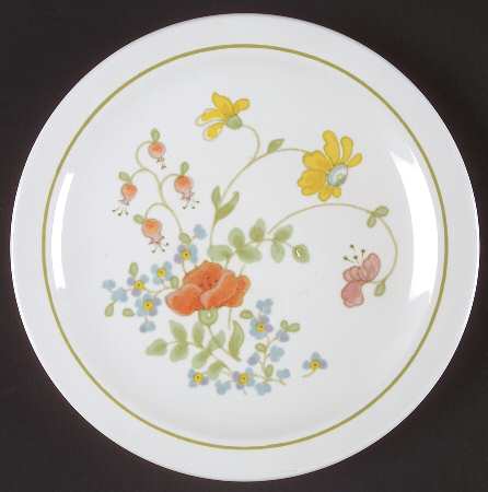 Spring Bouquet Bread & Butter Plate