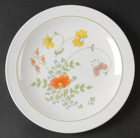 Spring Bouquet Salad Plate