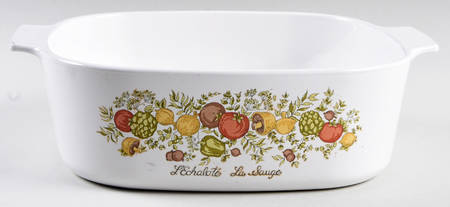 Spice of Life (Centura) 4 Quart Square Casserole No Lid