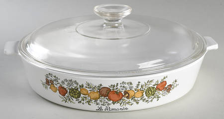 Spice of Life (Centura) 2.5 Qt Round Covered Casserole