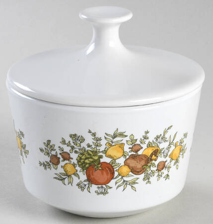 Spice of Life (Centura) Sugar Bowl & Lid