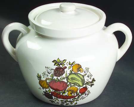 Spice of Life (Centura) Bean Pot & Lid