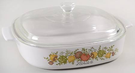 Spice of Life (Centura) 1.5 Quart Square Casserole with Lid