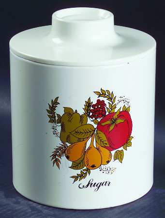 Spice of Life (Centura) Metal Sugar Canister & Lid