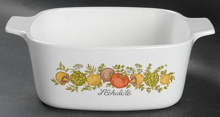 Spice of Life (Centura) 1.5 Quart Square Casserole No Lid