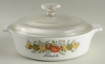 Spice of Life (Centura) 1 Qt Round Covered Casserole