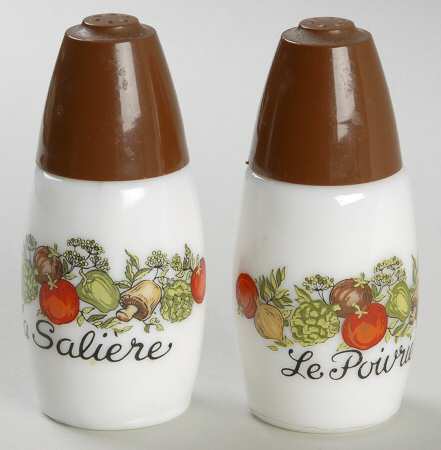 Spice of Life (Centura) Salt & Pepper Set W/Lids