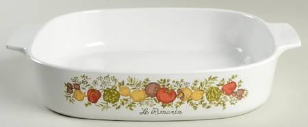 Spice of Life (Centura) 2 Quart Square Casserole No Lid