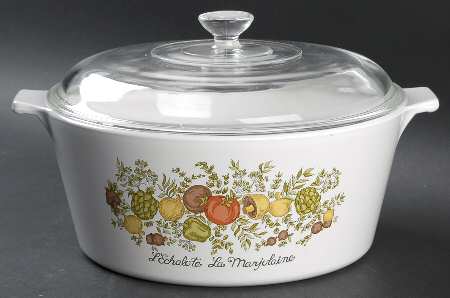 Spice of Life (Centura) 2.5 Qt Round Covered Casserole
