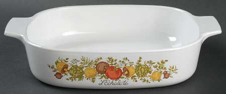 Spice of Life (Centura) 2 Quart Square Casserole No Lid