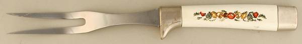Spice of Life (Centura) Fork-Carving/Stainless Prongs