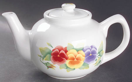 Summer Blush (Corelle) Teapot & Lid