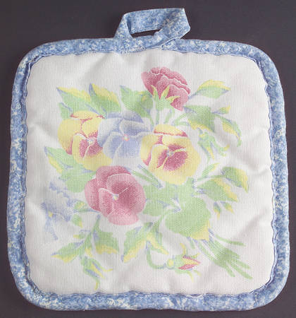 Summer Blush (Corelle) Cloth Potholder