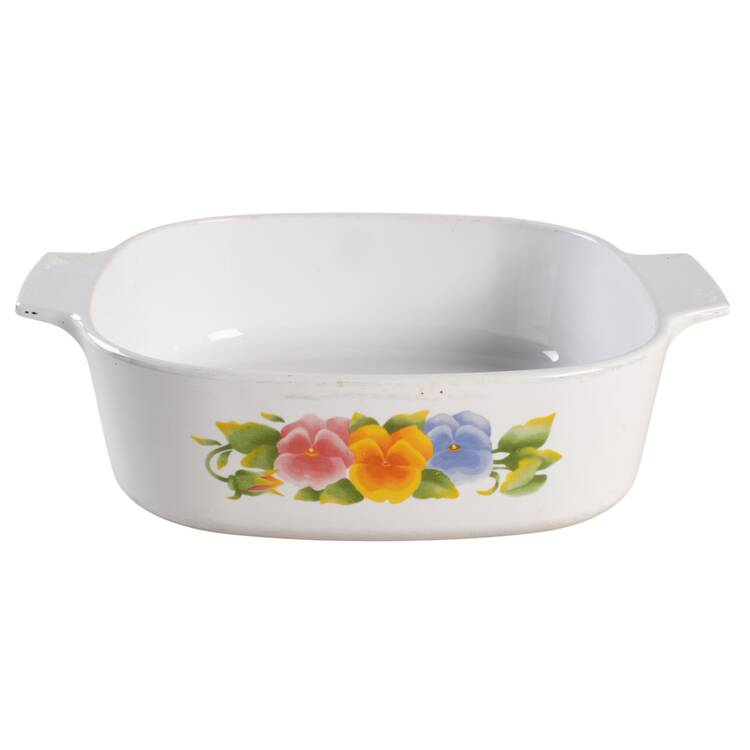 Summer Blush (Corelle) 2 Quart Square Casserole No Lid