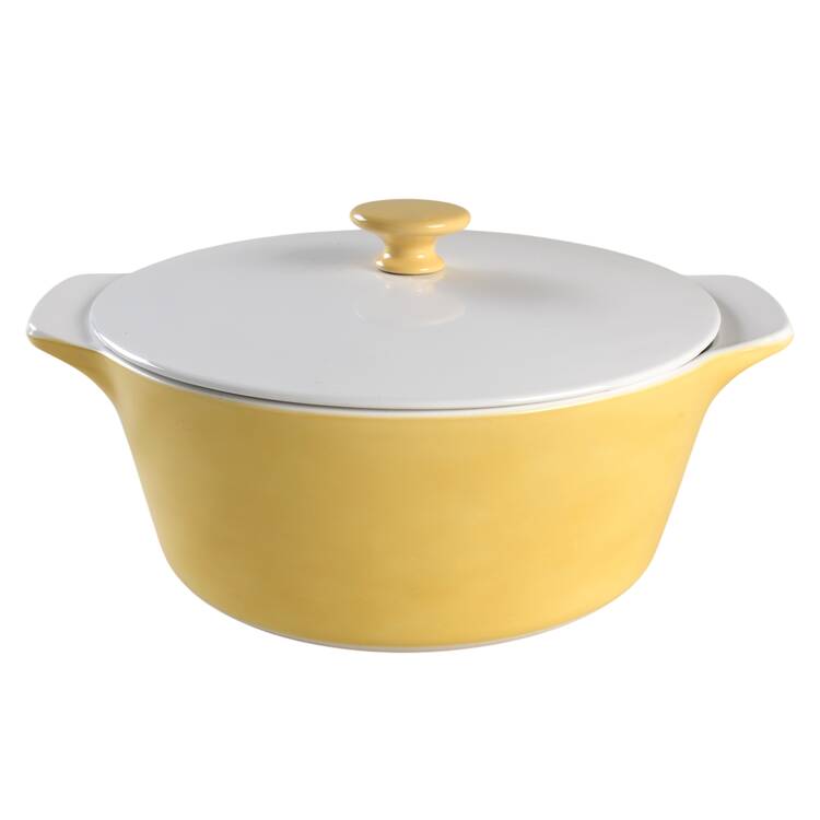 Summerhill 4 Quart Round Covered Casserole