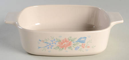 Symphony (Corelle) 1 Quart Square Casserole No Lid
