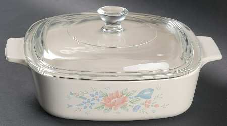 Symphony (Corelle) 1 Quart Square Casserole with Lid