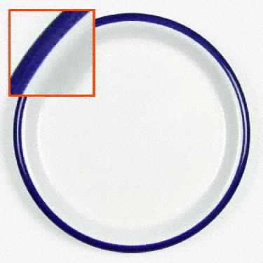 Villa Royal Blue Luncheon Plate