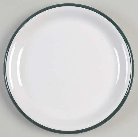 Villa Hunter Green Luncheon Plate