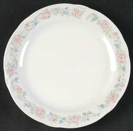 Vintage Rose Salad Plate