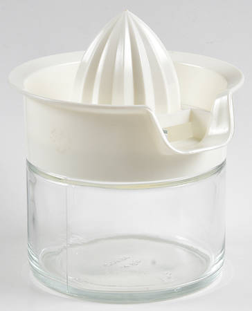 White Coupe 2 Pc Juicer