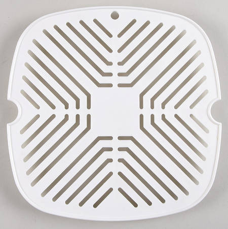 White Coupe Microwave Steamer Insert