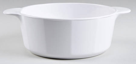White Coupe 2.25 Qt Round Casserole No Lid