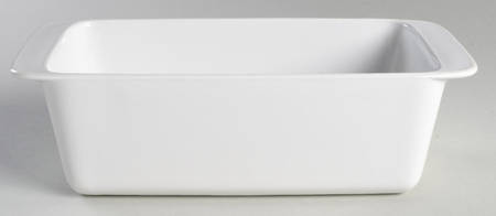 White Coupe Loaf Pan