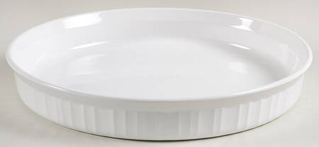 White Coupe 10" Quiche