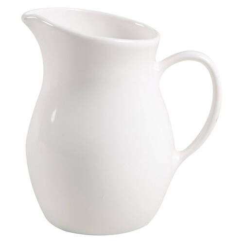 White Coupe Creamer