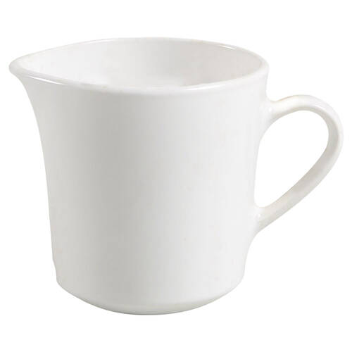 White Coupe Creamer