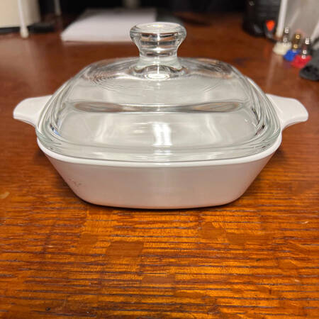 White Coupe Petite Pan & Lid